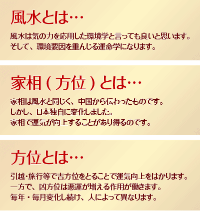 家相風水
